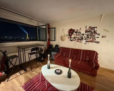 Eiffel Tower View & Swimming Pool, Cosy - Center Apartmán Paříž